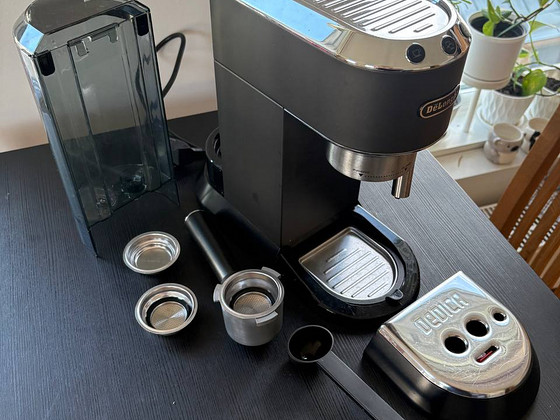 Delonghi Dedica pump, black/inox - Espresso machine