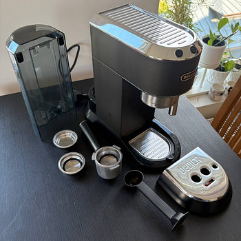 Delonghi Dedica pump, black/inox - Espresso machine