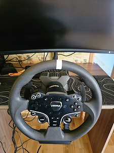 Moza R3 Direct Drive komplekt (rool+bass, pedaalid) (2 foto / 10)
