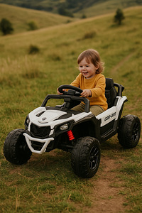 Elektriline Buggy Can-Am Maverick ,24V,4×4,800W.valge,punane (3 foto / 7)