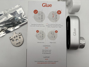 Glue Smartlock Tark ukselukk äpist avatav (2 foto / 9)