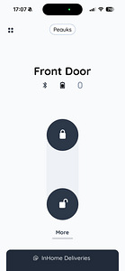 Glue Smartlock Tark ukselukk äpist avatav (4 foto / 9)