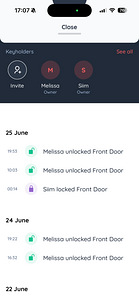 Glue Smartlock Tark ukselukk äpist avatav (5 foto / 9)