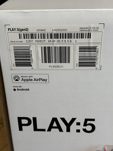 Sonos Play 5 gen2 White, juhtmevaba kodukõlar (5 foto / 5)