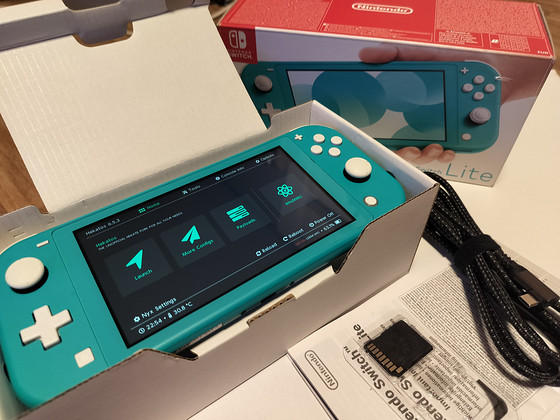 Nintendo Switch Lite с CFW
