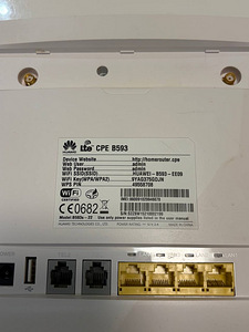 Router Huawei B593s, sim card 4G (2 foto / 2)