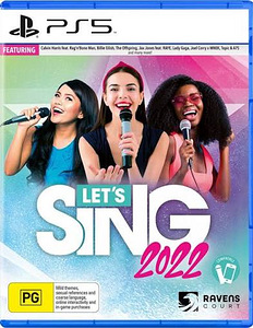 PS5 Let's Sing 2022 (1 фото из 1)