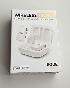 Rode Ultra-Compact Wireless Microphone USB-C , White (1 фото из 4)