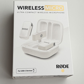 Rode Ultra-Compact Wireless Microphone USB-C , White