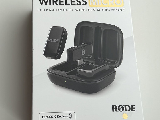 Rode Ultra-Compact Wireless Microphone USB-C , Black