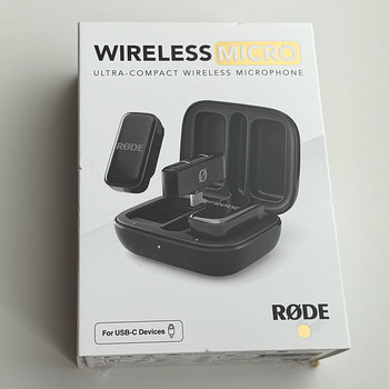 Rode Ultra-Compact Wireless Microphone USB-C , Black