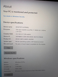 MSI Creator 17 RTX 3080 / 32GB / 1TB / 4K Mini LED (5 foto / 5)