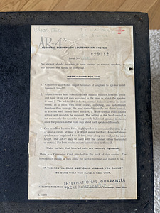 Acoustic Research AR-4x kõlarid (5 foto / 5)