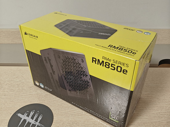 Corsair RM850e 850W 80+Gold täismodulaarne toitepokk