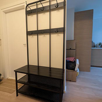 IKEA NIPÅSEN Riidenagi jalatsipingiga