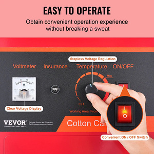 VEVOR аппарат для сахарной ваты - 1000W (НЕ ИСПОЛЬЗОВАН) (3 фото из 6)