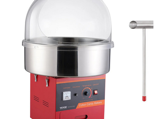 VEVOR аппарат для сахарной ваты - 1000W (НЕ ИСПОЛЬЗОВАН)