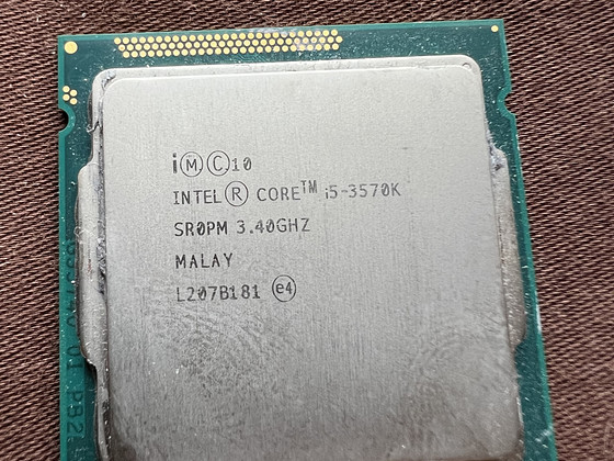 Intel i5 3570k