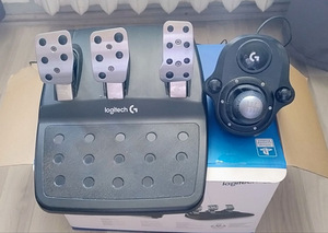 Logitech G29 + Shifter. PS4 / PS5 / PC (4 фото из 5)