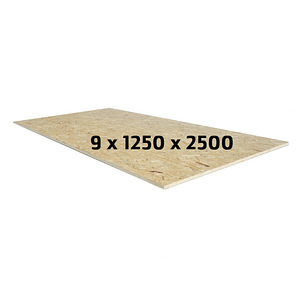 OSB-3. 9x1250x2500mm, 11 plaati (1 foto / 3)