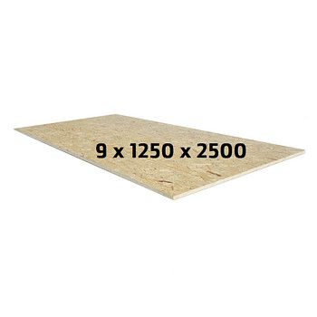 OSB-3. 9x1250x2500 мм, 11 плит