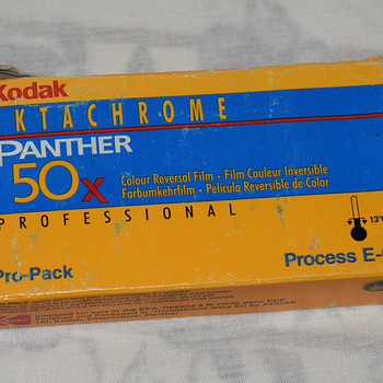 Пленка Kodak Ektachrome Panther 50 X