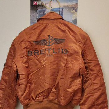 Винтажная Куртка пилота Breitling 1884 Alpha Flying Jacket