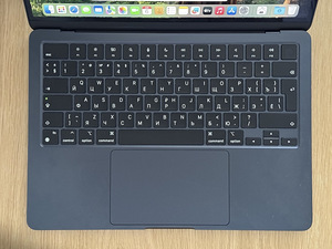 Apple Macbook Air 13 M2 2023 16/256GB MdN ENG/RUS uueväärne (2 foto / 6)