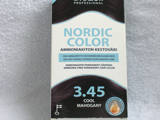 Краска для волос Nordic Color 3.45 Cool Mahogany