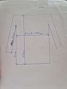 Uus meeste jope. Suurus 11XL (5 foto / 6)