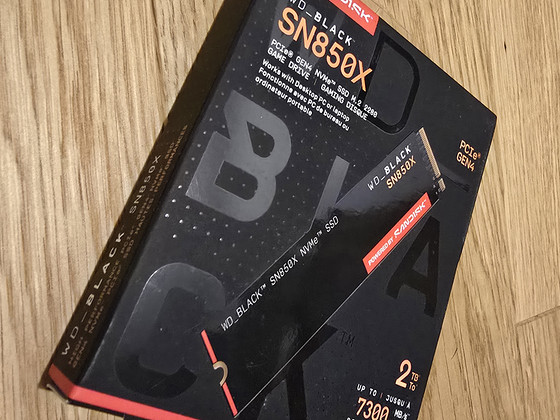 WD Black SN850X 2TB NVMe SSD