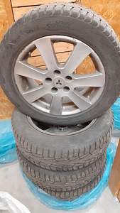 Komplekt: veljed R17 (5x114.3), rehvid 215/60 R17 (2 foto / 6)