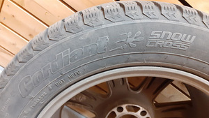 Komplekt: veljed R17 (5x114.3), rehvid 215/60 R17 (4 foto / 6)