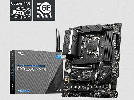 MSI PRO Z690-A WiFi, i5-12400F, SSD 512GB M.2