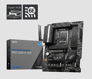 MSI PRO Z690-A WiFi, i5-12400F, SSD 512GB M.2 (1 foto / 7)