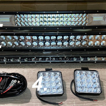 LED BAR для автомобилей, 540W, 105 см, изогнутый