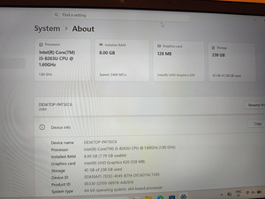 Lenovo 13s-IWL i5/8gb/240gb в очень хорошем состоянии. (3 фото из 3)