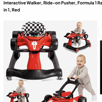 Ходунки Formula Racing Car 3-в-1