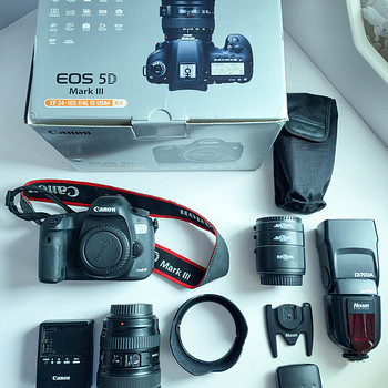 Canon EOS 5D Mark III + 24-105mm L + komplekt. Läbisõit 23 355