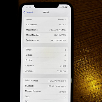 iPhone 11 pro max