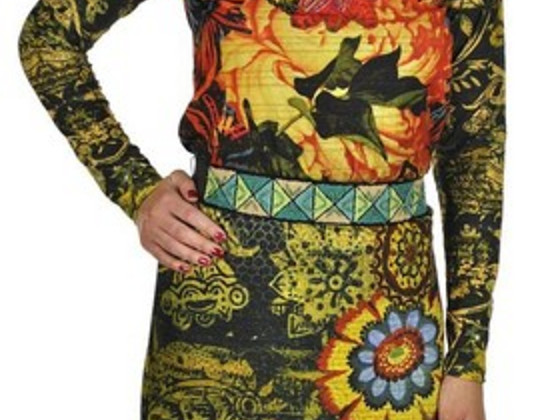 Тёплое платье Desigual Canea, размер L (соответствует M, M-L)