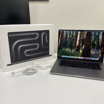 MacBook Pro 16" M1 Pro 16GB 512GB, аккумулятор 85%