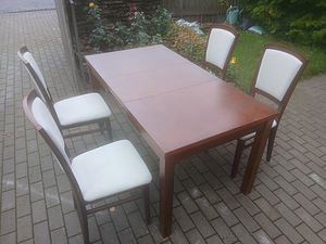 Müüa pikendatav laud ja 4 tooli (3 foto / 6)