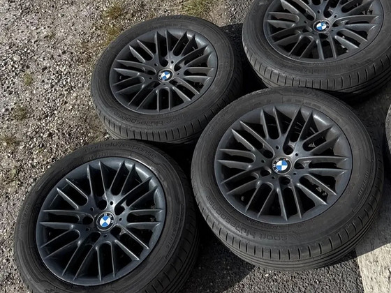 BMW E39 OEM 16" КРАШЕНЫЕ ДИСКИ + ХОРОШИЕ ШИНЫ