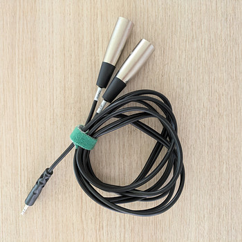 Hosa 3.5mm TRS to 2x Male XLR 2 meter stereo cable