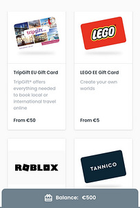Kinkekaart omal valikul 500€ eest ! (1 foto / 7)