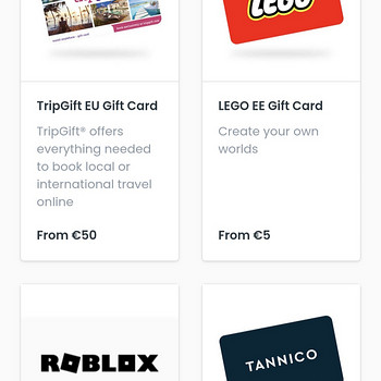 Kinkekaart omal valikul 500€ eest !