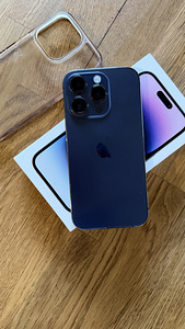 iPhone 14 Pro 256GB Purple, аккумулятор 100% (1 фото из 2)