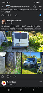 Opel Vivaro Long 2003 (1 фото из 5)