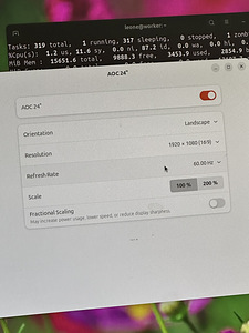 Monitor AOC 24'' (3 foto / 3)